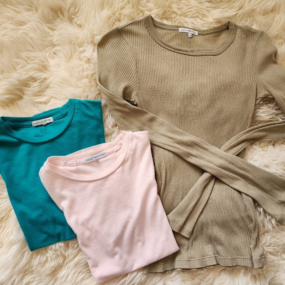 3 James Perse shirts 👕